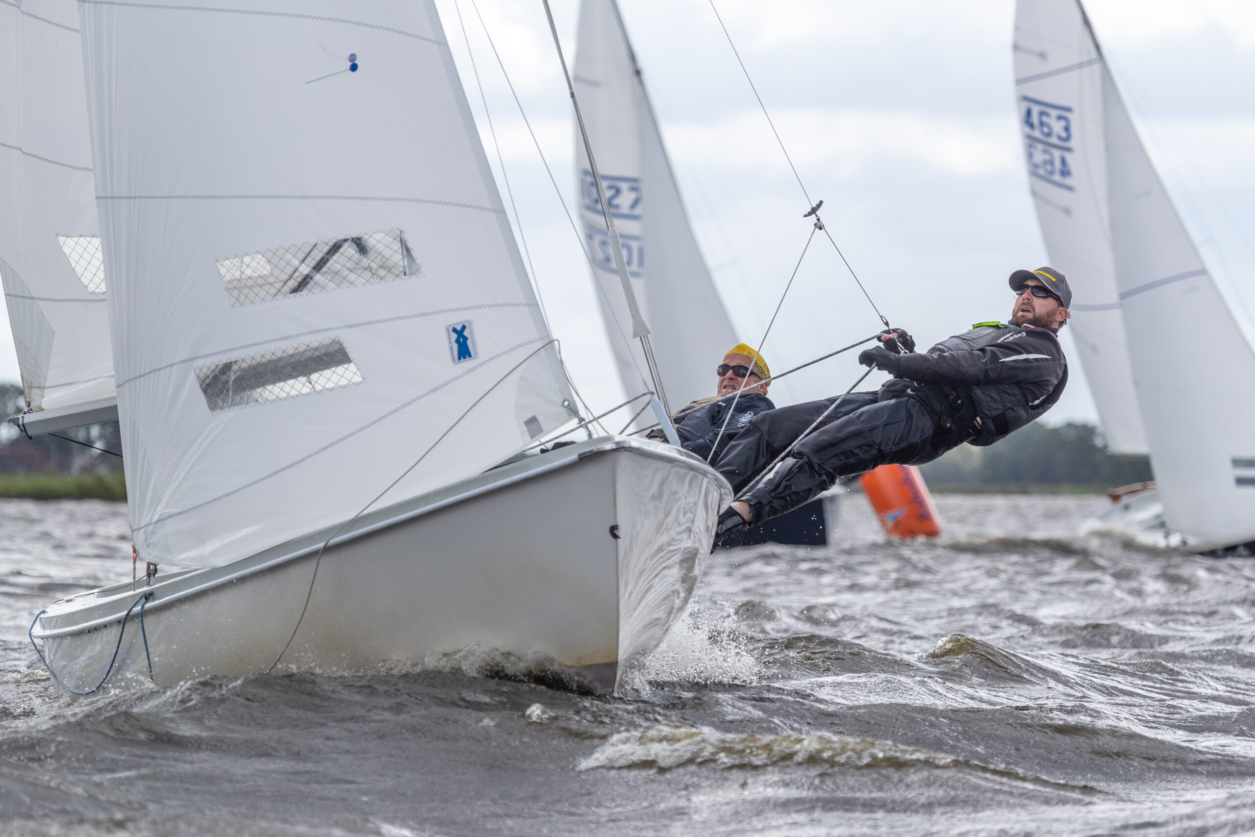 Wedstrijdzeilen met twee bemanningsleden